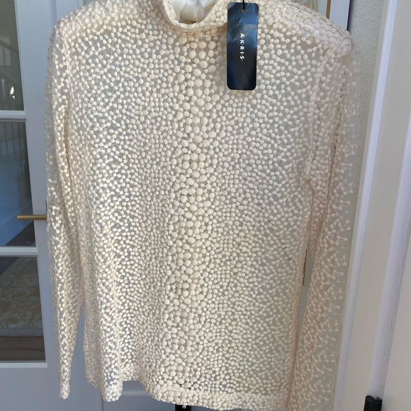Akris Tops - Designer Akris Lace Blouse